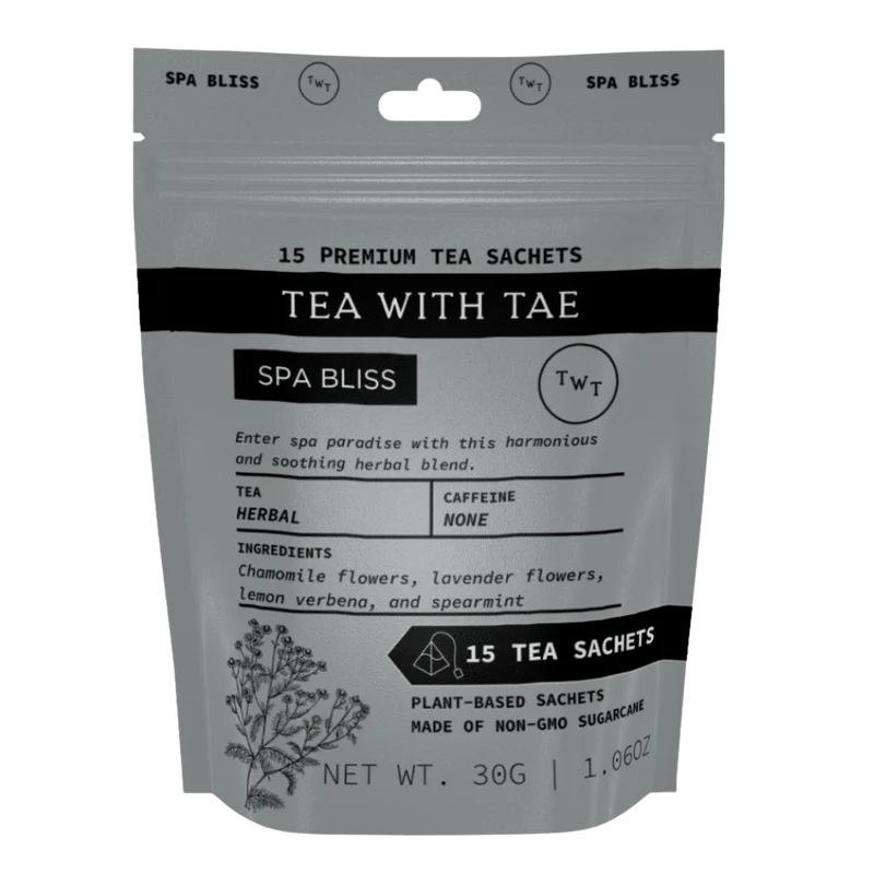 Tea with Tae - Spa Bliss (15 Tea Sachets)