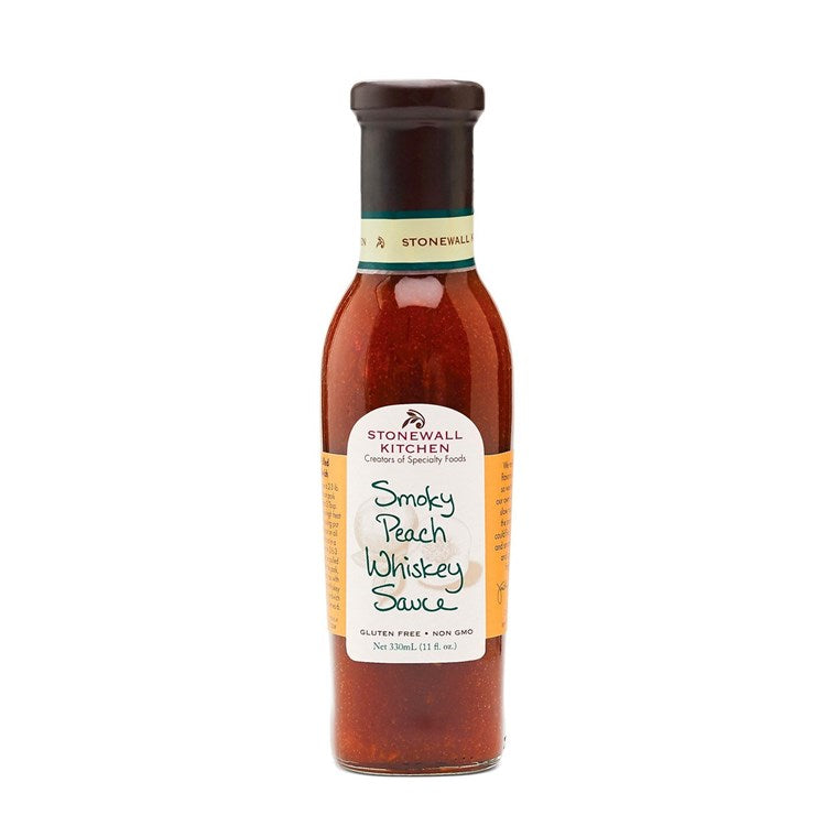 Stonewall Kitchen Smoky Peach Whiskey Sauce  11 FL oz