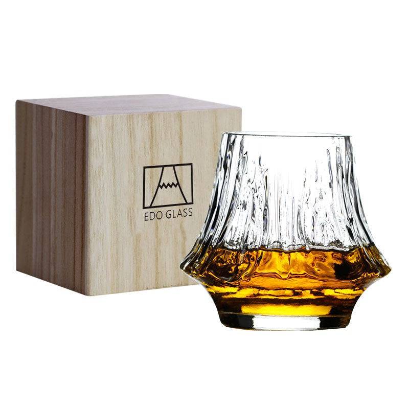 TsukiGlass - Yama Japanese Crystal Whisky Glass