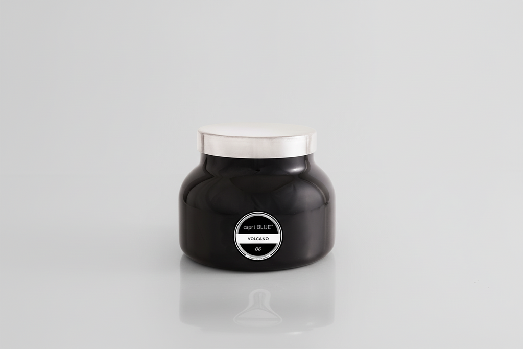 Capri Blue - Volcano Candle - Black 8 oz or Black 19 oz
