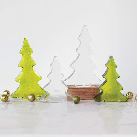 Glass  Christmas Tree