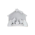Creative Co-Op - Stone Nativity Reactive Glaze, white