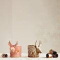 Creative Co-Op - Stoneware Deer Tealight/Votive Holder