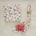 Creative Co-Op- Holiday Pattern  Napkins (Candy Canes)