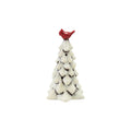 Creative Co-Op - Hand-Painted Ceramic Tree w/ Cardinal top , w/LED Light