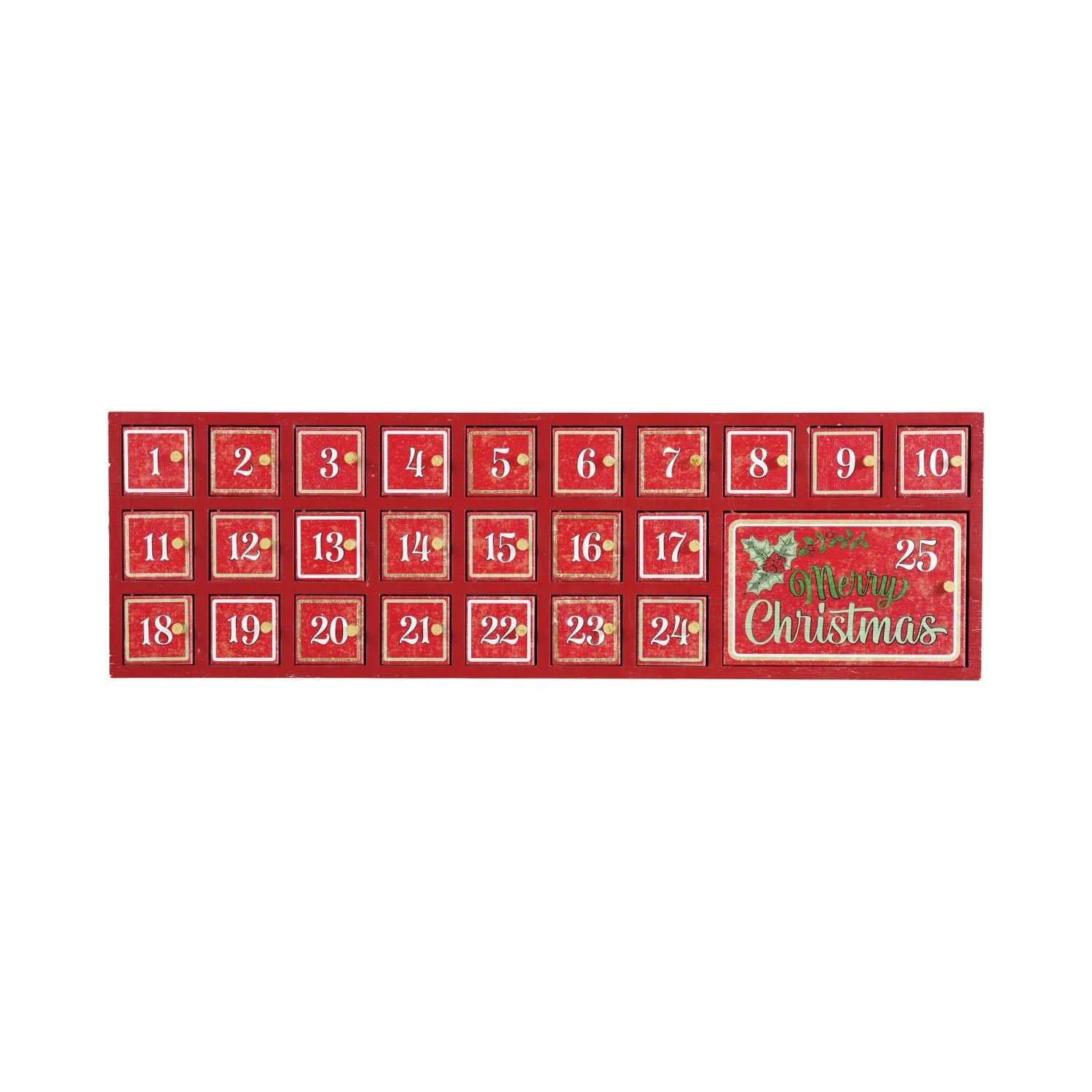 Adventure Calendar w/25 Doors "Merry Christmas"