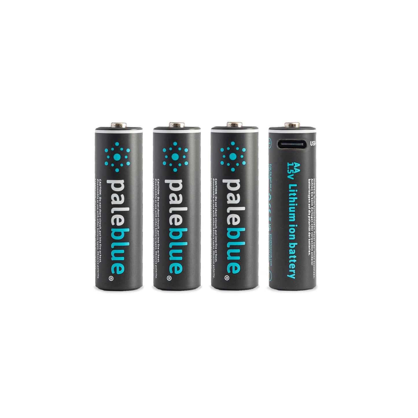 Pale Blue. AA Rechargeable Batteries